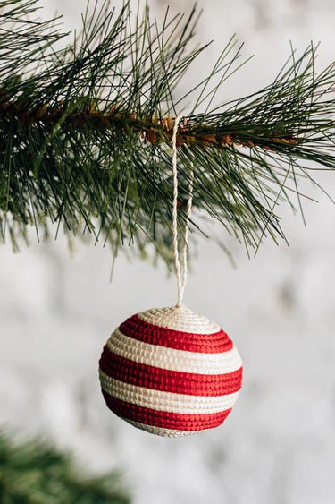 Woven Ball Ornament